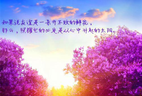 有关感谢朋友的句子