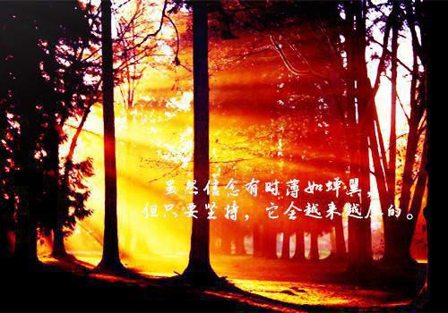 青春经典心语