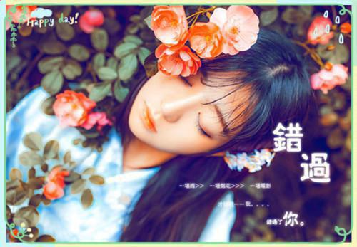 温暖的句子：一叶一流年